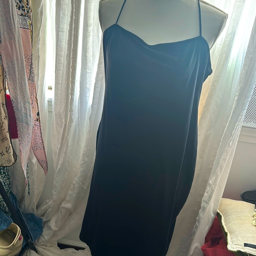 simple black dress